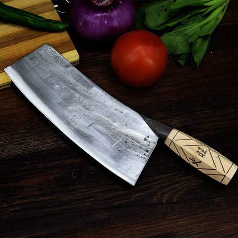 Traditional Cleaver Forged Kitchen Knives Handmade Kitchen Knife Restaurant Cooking Chef Slicing Knives Super Sharp Blade ► Photo 1/1