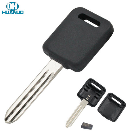 Ignition Transponder Car Key Case Shell Fob Case with ID46 Chip PCF7936 for NISSAN 350Z Almera Juke Micra Primera ► Photo 1/5