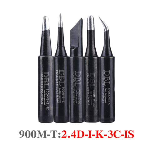 Lead-free Solder Iron Tip Welding Tools 900M-T-K/3C/I/IS/2.4D Soldering Head For Hakko 936 Soldering Station ► Photo 1/6