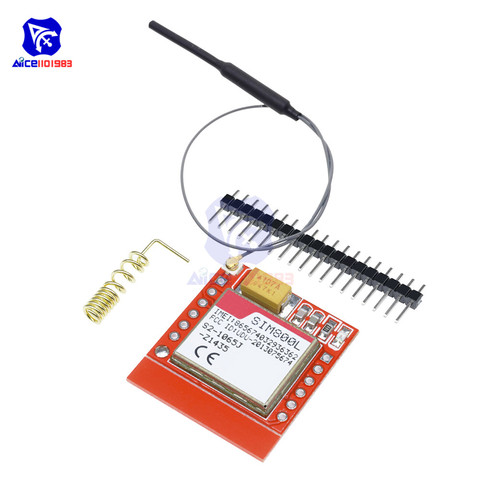 diymore SIM800L GSM GPRS Module Core Quad-band Wireless Board TTL Serial Port IPEX Interface Antenna Micro SIM Card for Arduino ► Photo 1/6