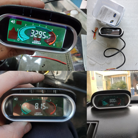 52mm Digital GPS Tachometer + Sensor Lcd Geschwindigkeitsanzeige
