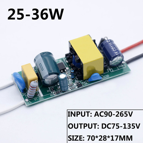 1W 2W 4W 6W 8W 11W LED Driver 300mA 12W 15W 18W 20W 25W 36W For LED Power Supply Unit Lighting Transformers For LED adapter ► Photo 1/5