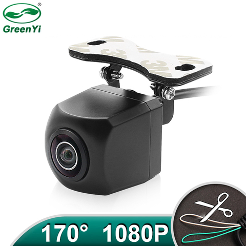 HD 170 Degre MCCD Fisheye Lens Starlight Night Vision Vehicle Front Rear View Camera Car CCTV Parking Camera ► Photo 1/6