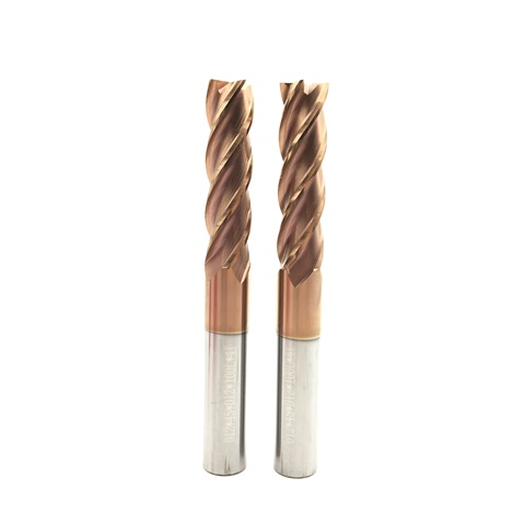 4 Flutes HRC55 Carbide end mill Milling Cutter Alloy Coating Tungsten Steel endmills cutting tool CNC maching Endmill ► Photo 1/4