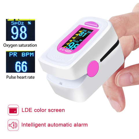 Cofoe Medical Grade Fingertip Pulse Oximeter SPO2 PR Blood Oxygen Saturation Monitor Portable Household Heart Rate Oximeter ► Photo 1/6