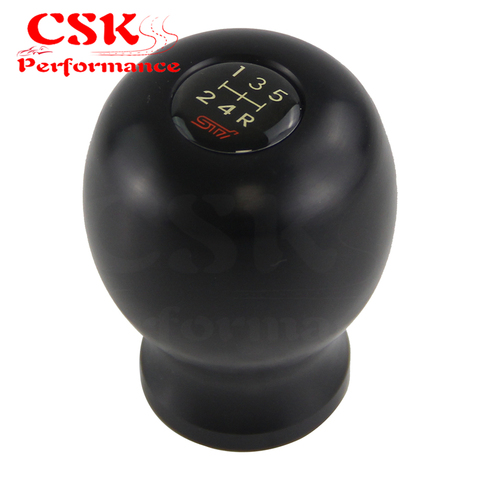 5MT Shift Knob Legacy GDA GDB GC8 BLACK FOR JDM Su baru WRX Impreza STI 5MT Shift Knob Car gear knob ► Photo 1/6