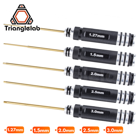 TriangleLAB High quality screwdriver tool 1.27  1.5 2.0 2.5 for 3d printer Accessories  dragon hotend Removal tool ► Photo 1/6