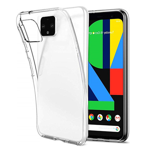 Clear Soft TPU Case For Google Pixel 4 5 3A 3 2 XL Silicone Phone Cover For Google Pixel 4 5 4A Pixel4 Pixel3 Pixel2 3A XL Case ► Photo 1/6