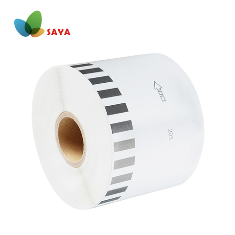1 Roll Label tape DK-22205 Label 62mm x 30.48m  Continuous Compatible for Brother QL-500/500A/550/560/570/570VM/580N/650TD/710W ► Photo 1/4