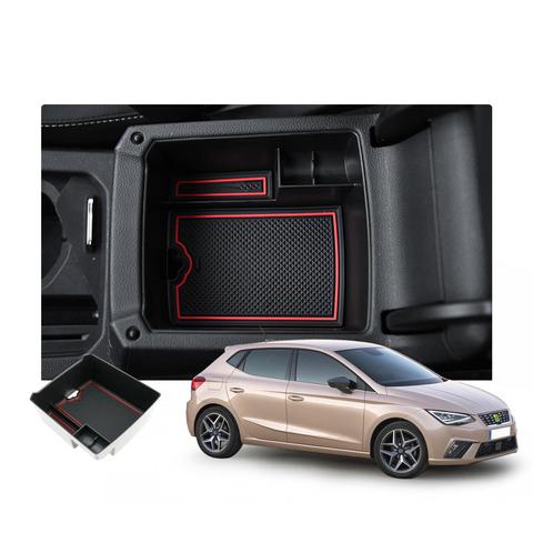RUIYA Car Central Control Armrest Storage Box For Ibiza/SEAT Arona SUV 2022 Stowing Tidying Auto Interior Decoration Accessories ► Photo 1/6