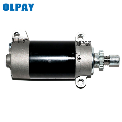 6AH-81800 start motor for Yamaha 4 stroke 15HP 20HP boat engine 6AH-81800-00 6AH-81800-01 ► Photo 1/4