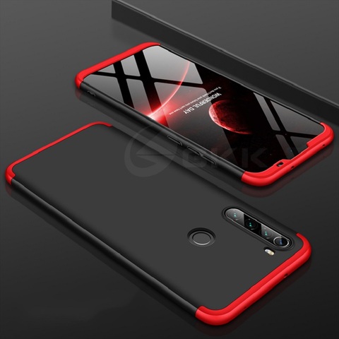 GKK Original Case For Xiaomi Redmi Note 8 Pro 8T Case 360 Full Protection Slim with Glass Matte Cover For Redmi Note 8 Pro Case ► Photo 1/6