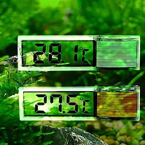 Waterproof Aquarium Thermometer Digital Electronic LCD Fish Tank Temperature Fish Turtle Aquarium Decoration ► Photo 1/6