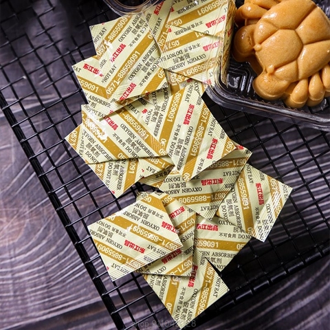 100 Bags Deoxidant 30cc Oxygen Absorbers for Mooncake Long Term Food Storage Saver CO2 Absorber N26 20 Dropship ► Photo 1/6