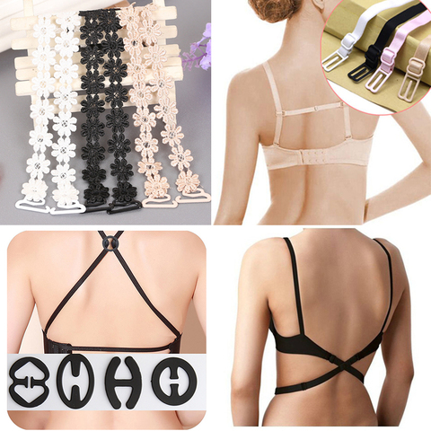 Bra Strap Holder Fashion Women Bra Buckles Strap Holders Invisible Bra Clips Non-Slip Bra Straps Underwear Fasteners Accessories ► Photo 1/6