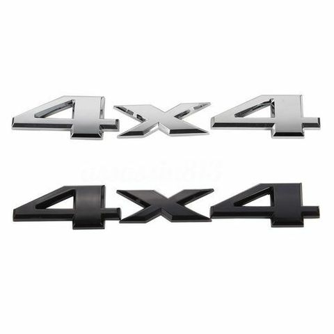 DIY 3D 4x4 Emblem Badge Sticker 14.5x3cm Logo Decal For Jeep Grand Cherokee ► Photo 1/5