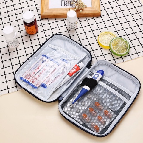 Mini outdoor first aid kit portable travel drug kit emergency kit small drug separator storage bag ► Photo 1/6