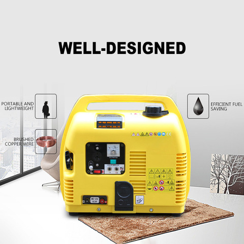 Household Portable generator small generator Gasoline Generator Silent generator ► Photo 1/6