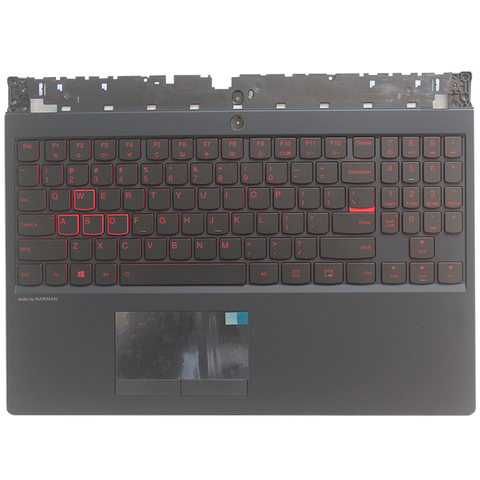 New US laptop keyboard For Lenovo Legion Y530 Y7000 US keyboard with Upper case Palmrest keyboard bezel ► Photo 1/5