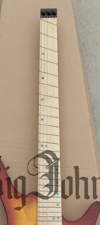 fan fret maple fingerboard electric guitar neck fit for headless guitar ► Photo 1/5