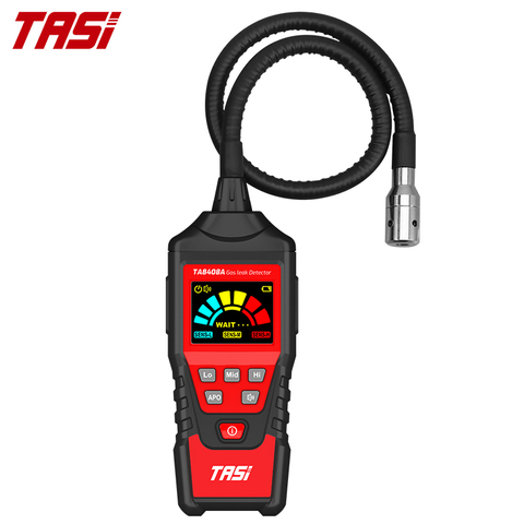 TASI TA8408AB Gas Leak Detector Combustible Flammable Natural Tester Gas Analyzer  9999 PPM 20% LEL Portable PPM Meter ► Photo 1/6