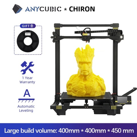 Anycubic 3D Printer anycubic Chiron Plus Large Printing Size 2022 3D printer Print DIY Kits FDM TFT impresora 3d ► Photo 1/6
