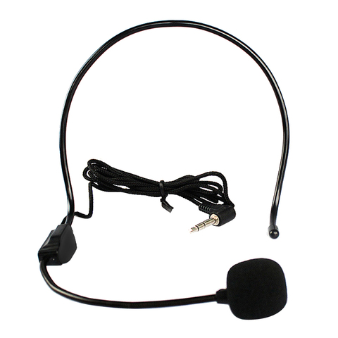 Professional Headworn Wired Hands Free Headset Conference Microphone Mic System 3.5 mm Megaphone For Speaker Teacher Tour Guide ► Photo 1/6