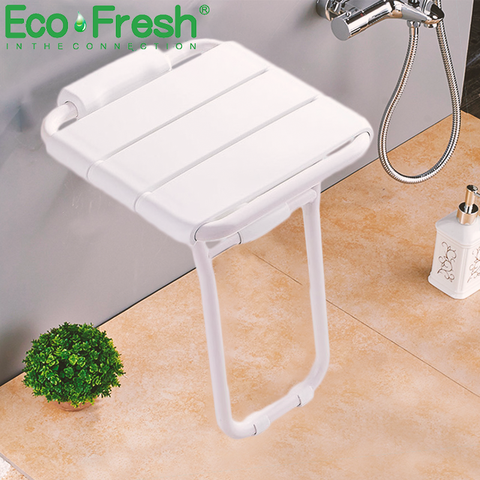 Wall Mounted Shower Seat shower folding seat for elderly toilet bath stool bathroom bench Cadeira for seniors and elders ► Photo 1/6