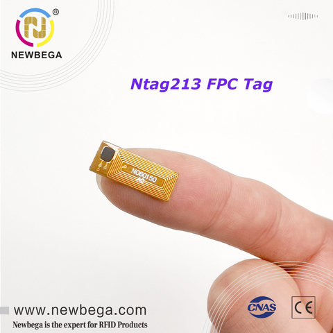 5PCS [6*15MM] Universal Small Size Micro NFC Ntag213 Bluetooth Label FPC Tag With Trigger Electronic Chip Sticker Free Shipping ► Photo 1/6