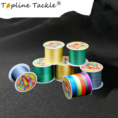 TOPLINE TACKLE Multifilament Pe Braided Fishing Line 300m 4 Strands Sinking Strong Braided Pe Line 300m Fishing 0.3mm Diameter ► Photo 1/6