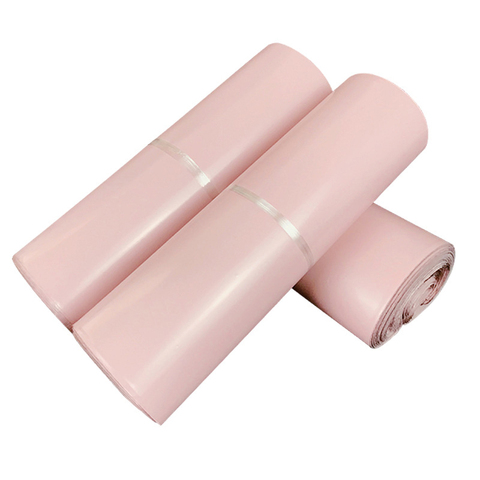 10Pcs/Lot Light Pink Poly Mailer Plastic Shipping Bags Waterproof Mailing Envelopes Self Seal Post Bags Thicken Courier Bags ► Photo 1/5