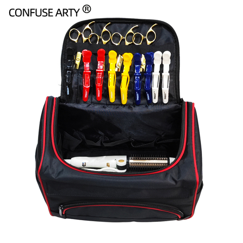 Professional Scissor Bag Salon Hairdressing Tool Multi-function Storage Bags Hair Scissors Tool Makeup Case with Strip ► Photo 1/6