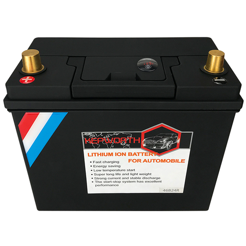 46B24L/R LIFEPO4 engine battery 12V 46AH BMS Board Car Starter Battery lithium Iron Phosphate Batteries lighter bateria pack ► Photo 1/6