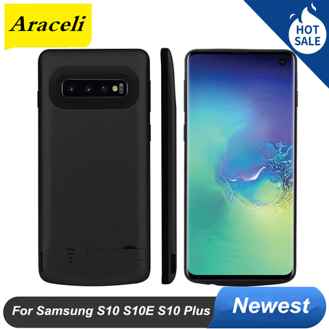 Araceli For Samsung Galaxy S10 S10E S10 Plus Battery Case Charger Capa Power Bank For Samsung Galaxy S10 Plus Battery Case ► Photo 1/6