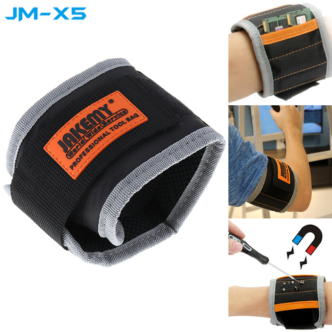 Strong Magnetic Wristband Bracelet Belt Repair Tool Bag Pocket Pouch for Screw Nail / Drill Bit Wrist Band Holder ► Photo 1/6