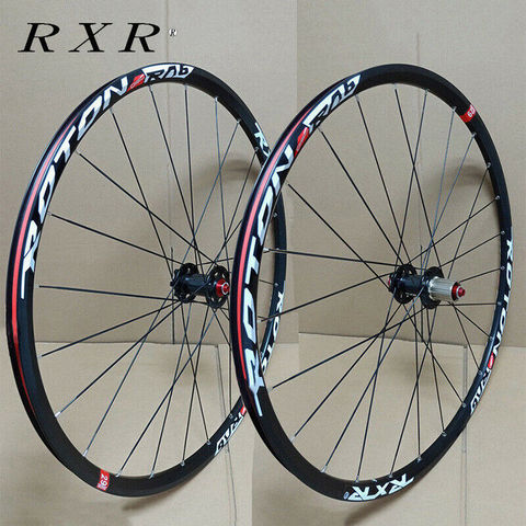 RXR Carbon Hub Wheelset RA6 MTB 100/135mm QR Bicycle Wheel Front/Rear 26/27.5/29