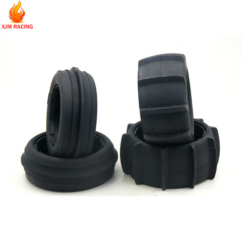 Front and Rear Sand Tyres Skin Set for 1/5 HPI ROFUN ROVAN KIngmotor Baja 5B SS Rc Car Toys Parts ► Photo 1/3