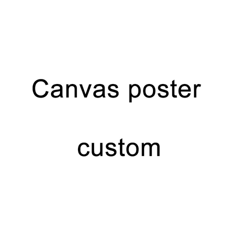 Custom Size Canvas Painting Poster And Print Customized Wall Art Picture for Home Decoration ► Photo 1/2