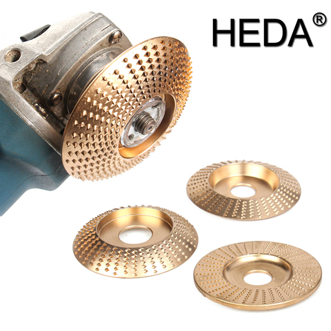 Bore 22mm 3Pc/Set Power Tools Wood Grinding Wheel Rotary Disc Sanding Carving Power Tools For Angle Grinder Non-metal Materials ► Photo 1/6