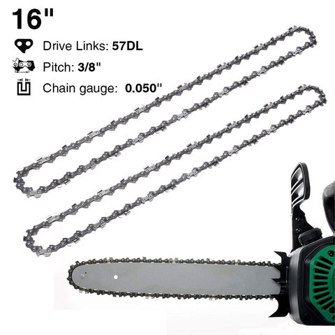 16 Inch Chainsaw Chain Bar Pitch 3/8