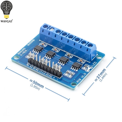 HG7881 4-Channel DC Stepper Motor Driver Controller Board for Arduino ► Photo 1/6