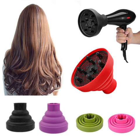 Universal Hair Curl Diffuser Cover Diffuser Disk Hairdryer Curly Drying Blower Hair Curler Styling Tool Accessories For Salon ► Photo 1/5