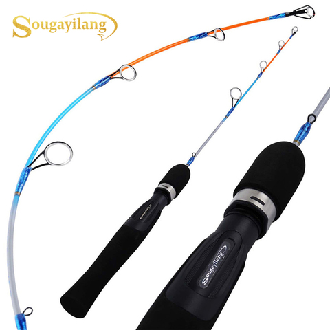 Sougayilang Ultralight Winter Shrimp Ice Fishing Rod Portable