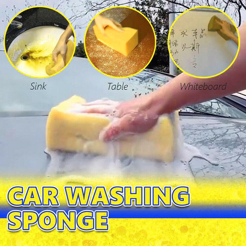 Extra Large Car Washing Sponge Coral Sponge Washing Cleaning  Sponge Block Honeycomb car washing clean care accessries ► Photo 1/1