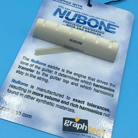 GRAPH TECH  Guitar nut NUBONE BC 6060-00 For LP EPI electric guitar part,Made in Canada ► Photo 1/6