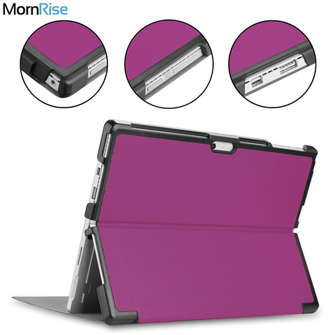 Premium Magnetic Smart Cover for Microsoft Surface pro 6 Case For Surface pro 7 / 5 / 4 Leather Case Tablet Stand Trifold Fundas ► Photo 1/6