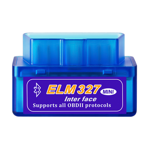 ELM327  Bluetooth V1.5/V2.1 Mini Elm327 obd2 scanner OBD car diagnostic tool code reader For Android Windows Symbian English ► Photo 1/6