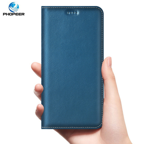 Luxury Genuine Leather Case For Samsung Galaxy A3 A5 A6 A7 A8 A9 C5 C7 C9 Pro Plus 2015 2016 2017 2022 Babylon Flip Cover ► Photo 1/6