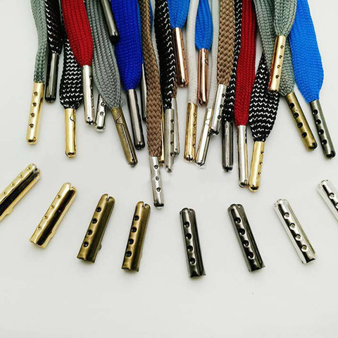 4PCS Women Men Shoe Lace Tips Replacement Head for Shoestrings Bullet Aglets Round Accessories for DIY Shoelaces ► Photo 1/6