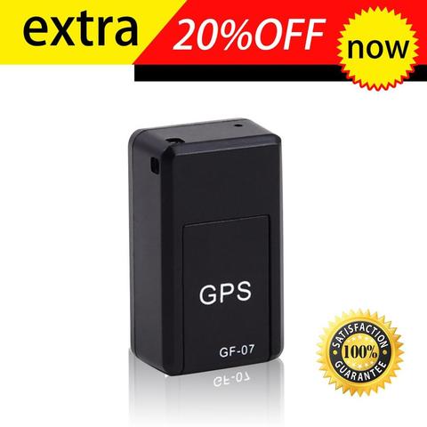 GF07 Magnetic Mini Car Tracker GPS Real Time Tracking Locator Device Magnetic GPS Tracker Real-time Vehicle Locator ► Photo 1/6